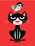 Katt + Bird Poster