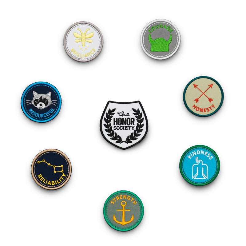 The Honor Society Merit Badges - Perfectly Smitten