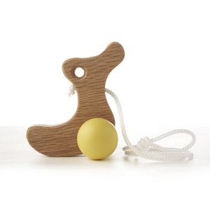 Pull Along Wooden Duckling