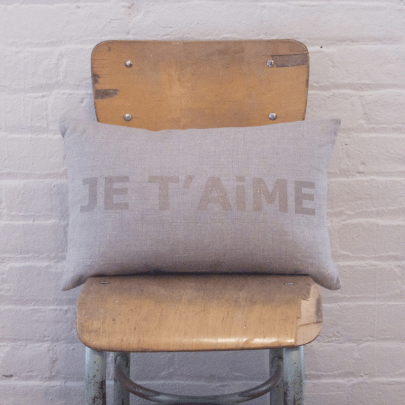 Atsuyo et Akiko Je T'Aime Pillow