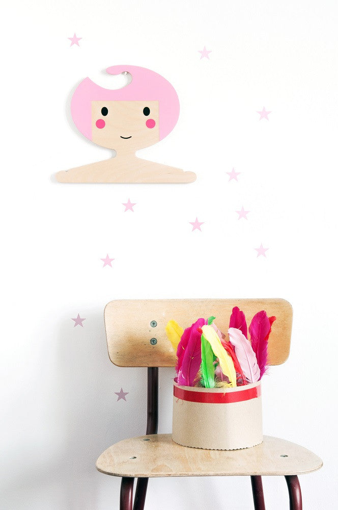 Red Hang Gang Hanger - Pink