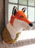 Finley the Fox Trophy Head by Sew Heart Felt