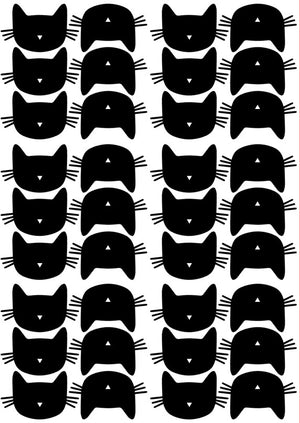 Pöm Cat Wall Stickers