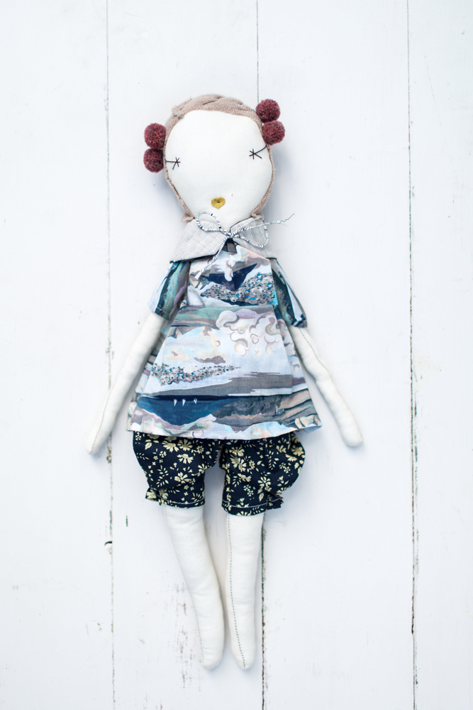 Jess Brown Rag Doll No. 10