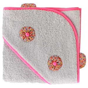 Nanana Hooded Towel - Floral