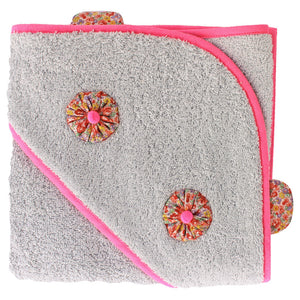 Nanana Hooded Towel - Floral