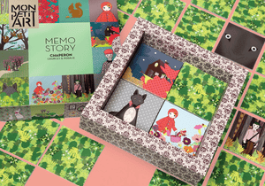 Mon Petit Art Little Red Riding Hood Memory Game