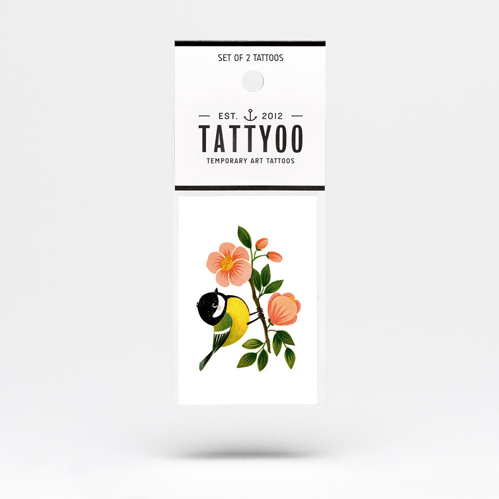 Tattyoo Sweet Bird Temporary Tattoo