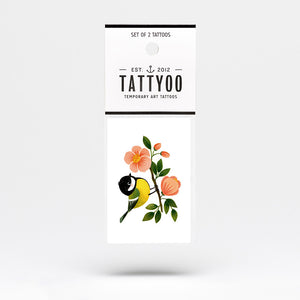 Tattyoo Sweet Bird Temporary Tattoo